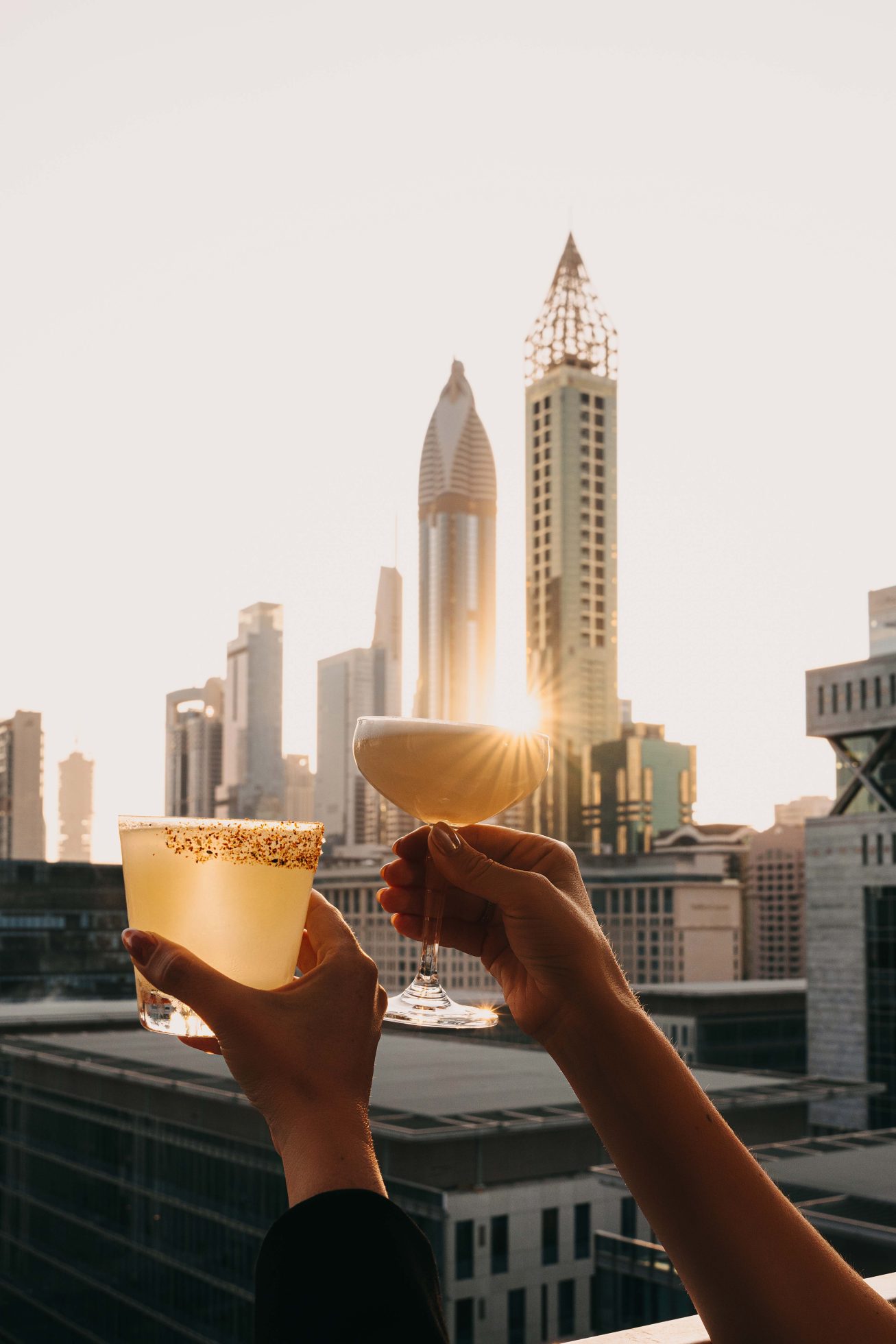 the restaurant during Golden Hours at CLAP Dubai