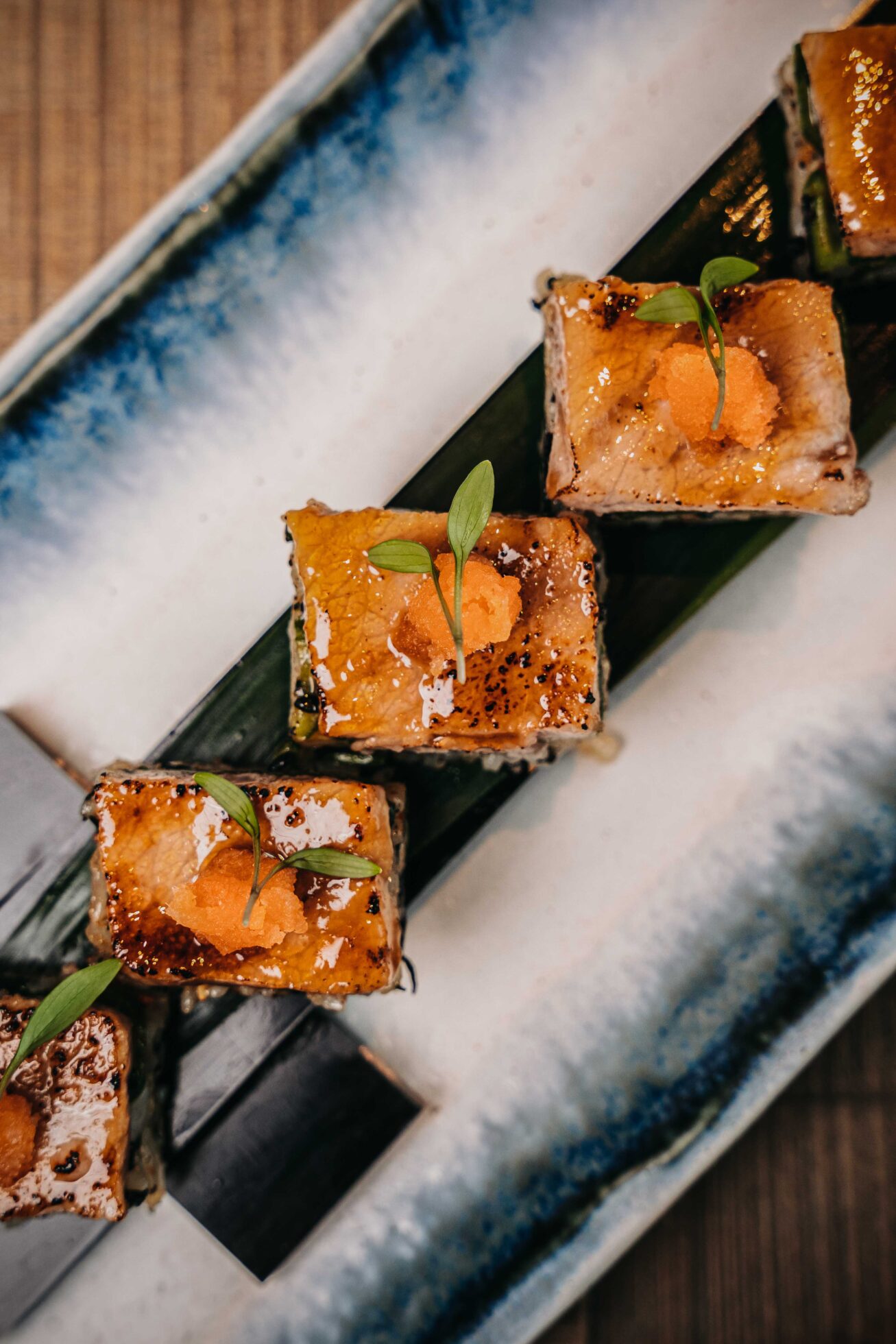 Immerse yourself in the art of Japanese fine-dining, inspired by the traditional concept of Omakase – meaning “I will leave it up to you.”